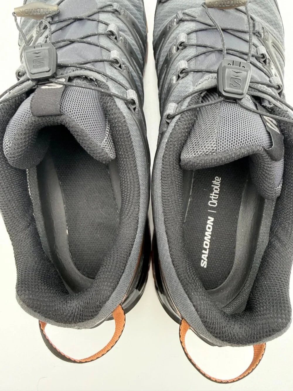 Salomon XA Pro 3D Mens Trail Running Shoes GoreTex Black Brown Size 11.5 Outsole